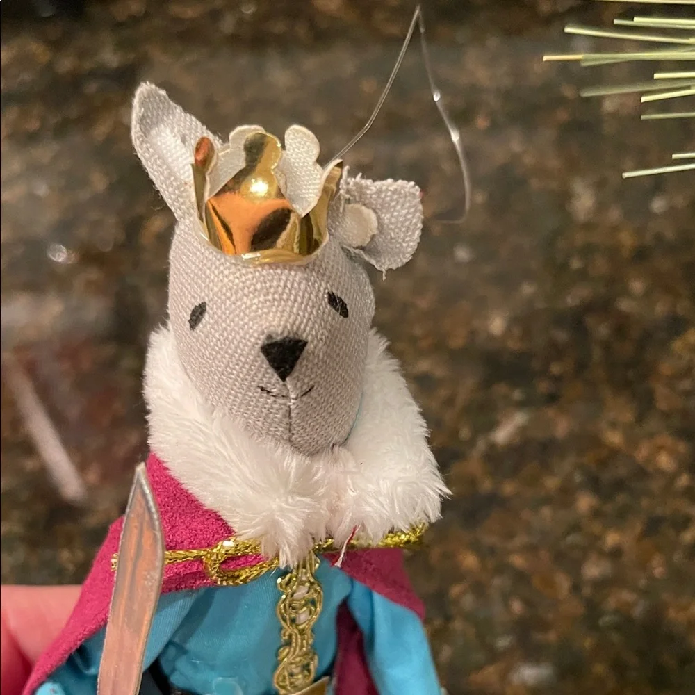 Target Royal Mouse Ornament with Cape and Sword